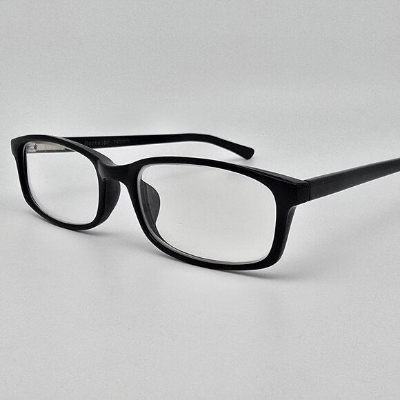 Rochester R.O. 5A Gloss Black U.S. Military Eyeglasses Frame w/ Flexhinge 50mm - Picture 1 of 13